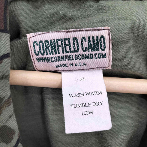 CORNFIELD CAMOUFLAGE USA製 コーンフィールド カモ フラージュ フーデッド ジャケット メンズ import:XL